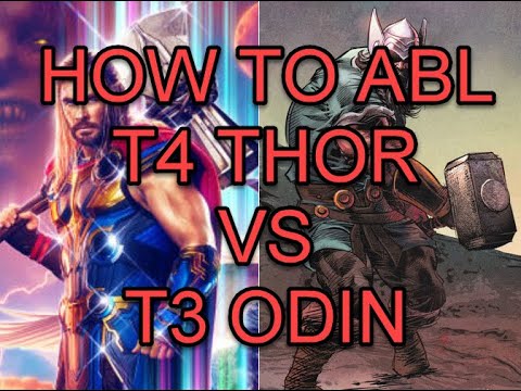 How to ABL: Fracture - Hero Alien Male Thor t4 vs Odin t3