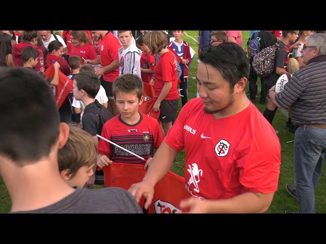 Entrainement délocalisé du Stade Toulousain à Saint-Gaudens
