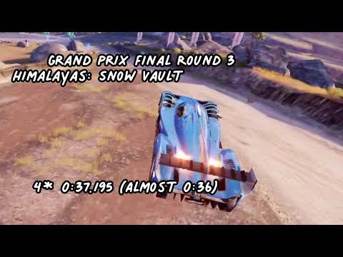 Asphalt 9: SCG 007S Grand Prix Final Round 3 - Snow Vault : 4⭐ 0:37.195 (Almost 36.xxx)