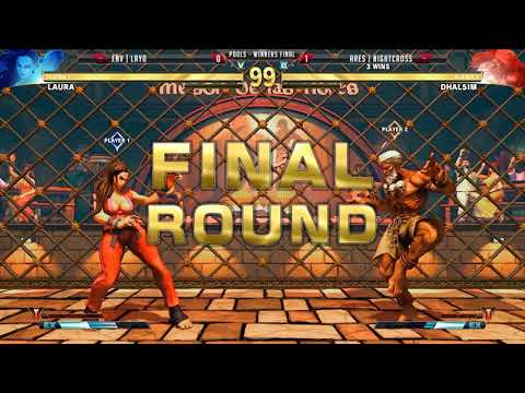 Brussels Challenge Major - SFV - Pools - Ares | Nightcross (Dhalsim) Vs NV | Layo (Laura)