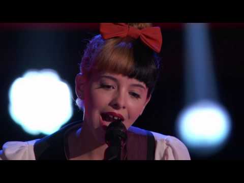 Melanie Martinez's Audition   Toxic    The Voice