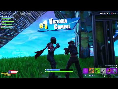 Fortnite  EN VIVO PS4 PRO Condor Boricua VICTORIA CAMPAL