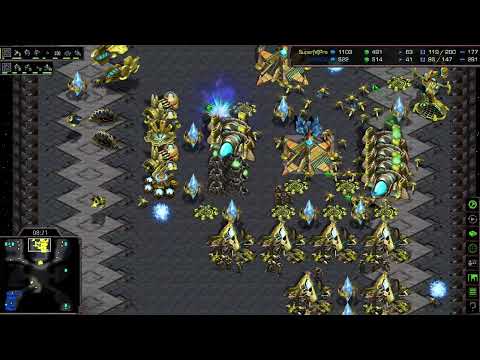 SUPERPRO vs GOLDSCV - Game 1 - PVP - SCW - Starcraft Casty Cast - Fastest Map Ever - GG