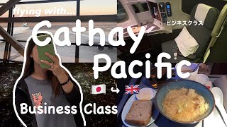 [往復55万!] flying Buisness on Cathay Pacific KIX-LHR✈️