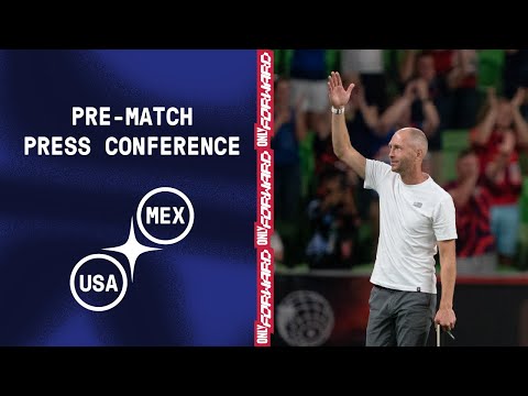 PRE-MATCH PRESS CONFERENCE | USMNT vs. Mexico | Nov. 11, 2021