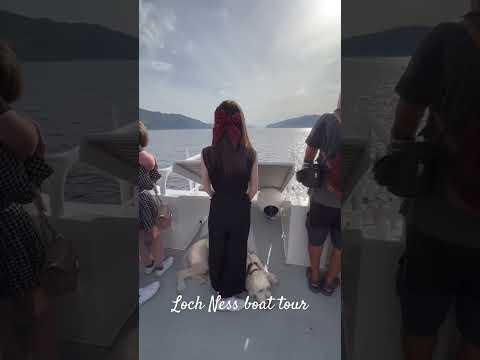 Loch Ness boat tour! #scotland #dog