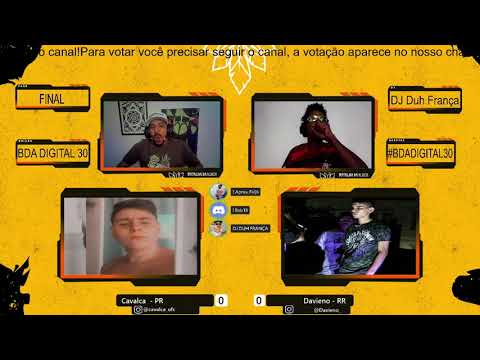 Cavalca (PR) x Davieno (RR) | FINAL |  BDA DIGITAL 30