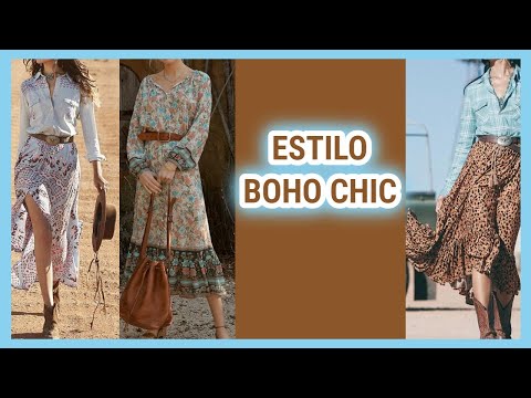 ESTILO BOHO CHIC/ COMBINACIONES DE ROPA LOOKS Y OUTFITS BOHO CHIC/ COMO LUCIR ESTE ESTILO DE VESTIR