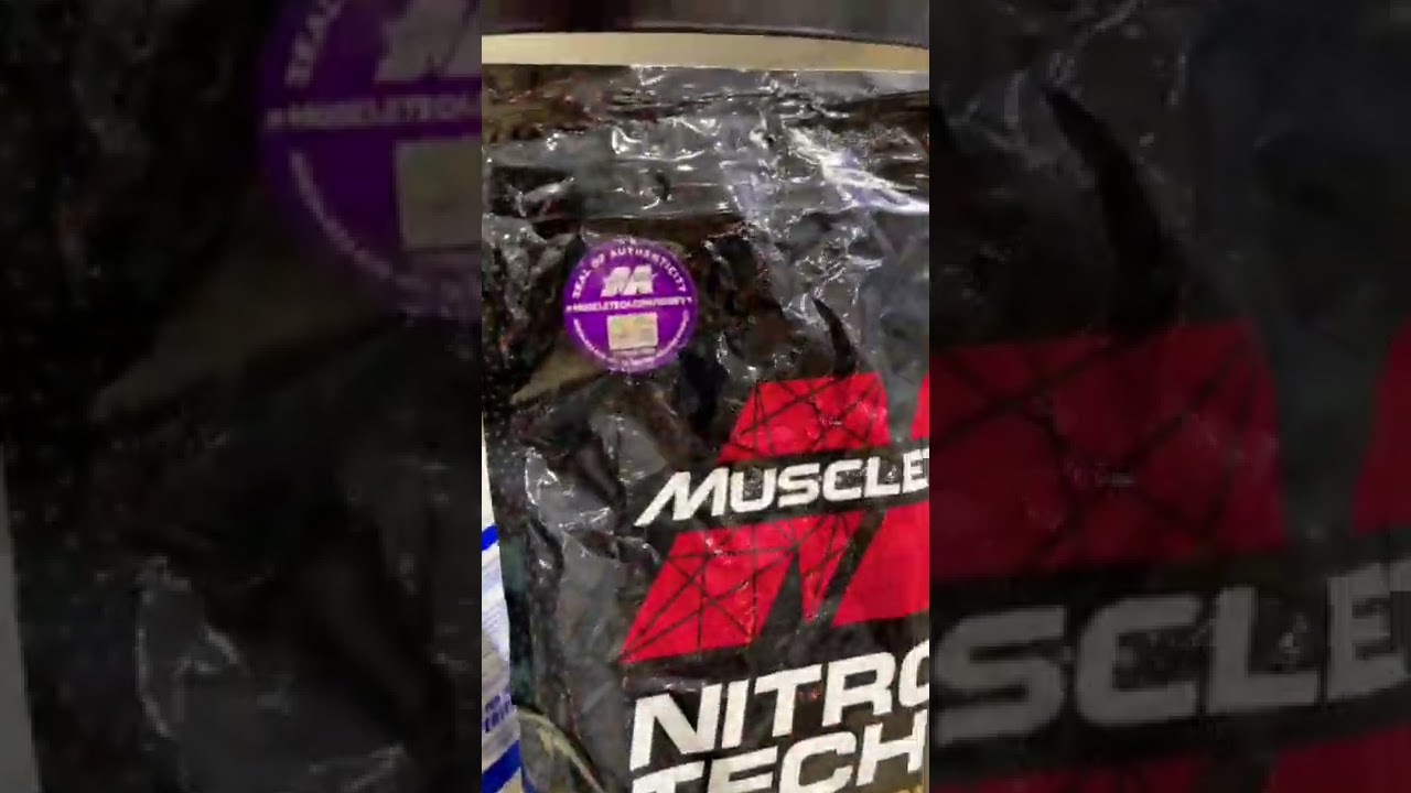 Nitrotech whey gold 10lbs new packing #nitrotech #muscletech #supplementstore #fitnessbooster