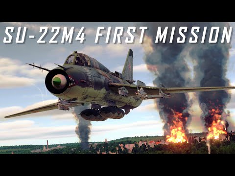 Su-22M4 Mod First Mission | Command Post Strike in Alsfeld | DCS