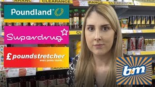 QUICK SHOP AT B&M POUNDLAND SUPERDRUG AND POUNDSTRETCHER