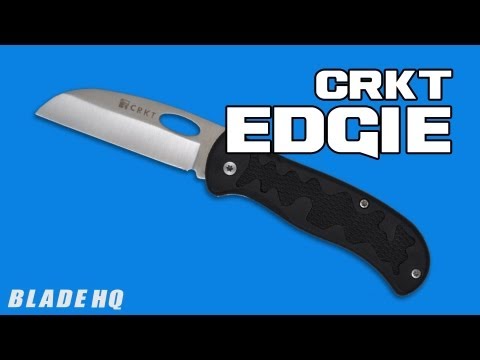 CRKT Edgie Self Sharpening Slip Joint Knife (2.875" Satin) 6442
