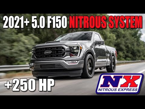 The EASIEST Way to ADD 250 HP to Your 2021+ 5.0 F150!! Nitrous Express Plate System