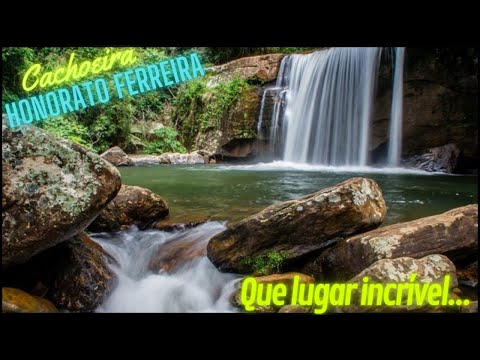 Cachoeira Honorato Ferreira  -  Baependi MG/Honorato Ferreira waterfall in Baependi Minas Gerais.