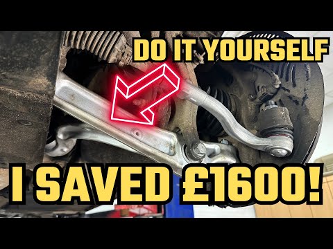 How to SAVE THOUSANDS with Audi Suspension Arm Replacement