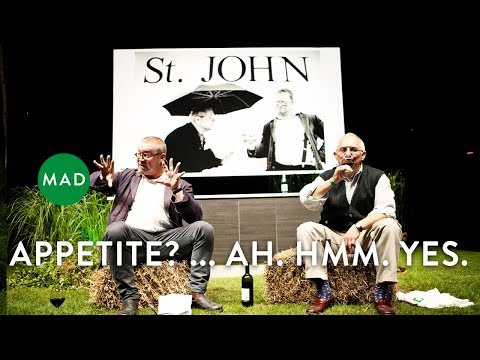 Apetite?... Ah. Hmm. Sim. | F. Henderson e T. Gulliver, fundadores da St. John