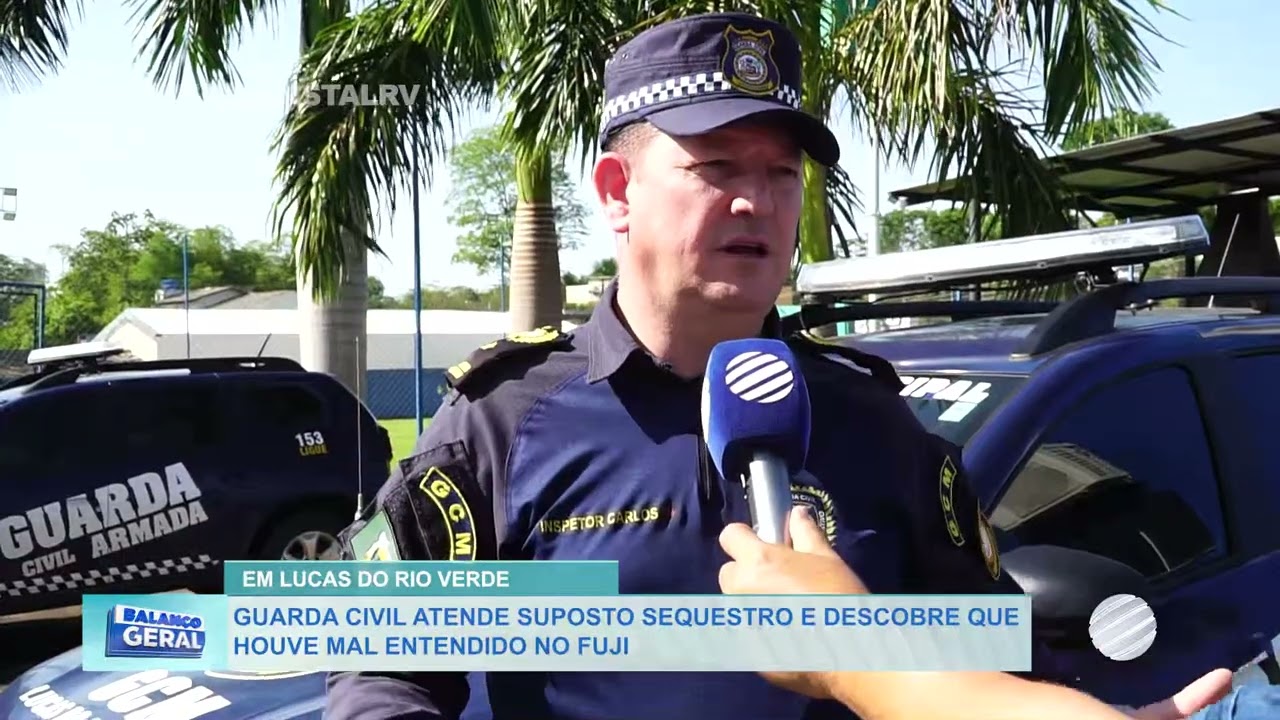 Guarda Civil atende suposto sequestro e caso vira mal-entendido em Lucas do Rio Verde