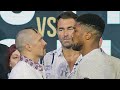 OLEKSANDR USYK VS ANTHONY JOSHUA 2 - FULL WEIGH IN AND FACE OFF VIDEO