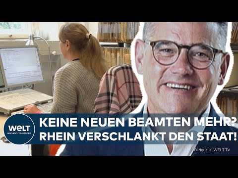HESSEN: Verbeamtung stoppen? Ministerpräsident Boris Rhein will Zahl der Beamten deutlich reduzieren