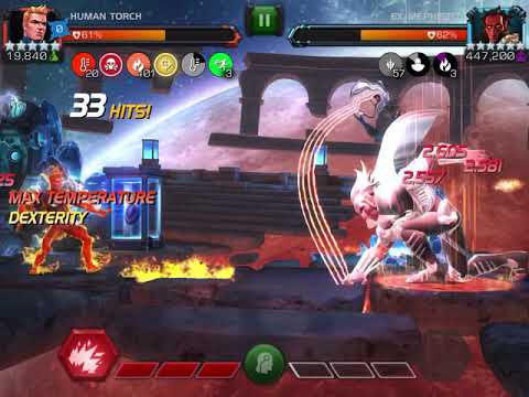 Human Torch Abyss of Legends Mephisto Solo