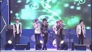 111008 | TEEN TOP - The Back of My Hand Brushes Against Yours | Live Performance | October 8, 2011