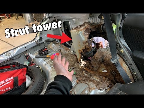 How We Fixed A Strut Tower For Free$