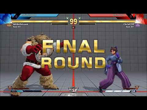 GrandFinals mhike2stronk (Zangief) vs ChrisCCH (Sakura, Guile)