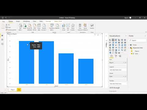 Power BI Tutorial for Beginners 9 Creating Tables in Power BI