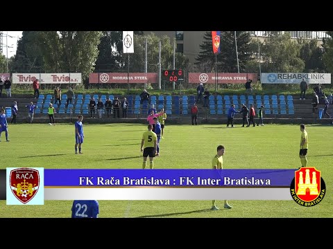 FK Rača Bratislava : FK Inter Bratislava 2 : 0  III.liga 11. kolo, Highlighty + rozhovory  2122  HD