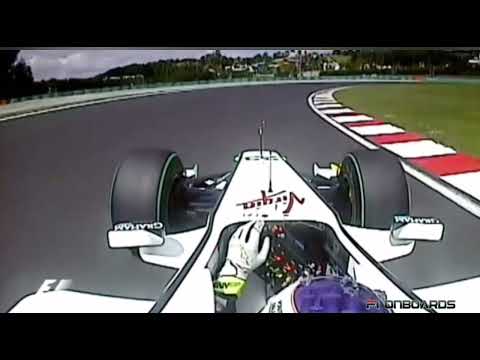 Felipe Massa's strong crash, a terrible incident. Hungary, 2009