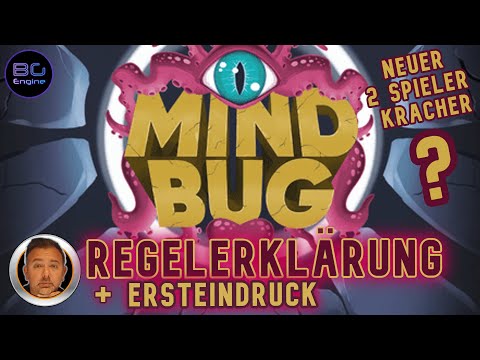 MINDBUG - Regelerklärung & Ersteindruck - Neuer 2 Spieler Kracher? - Nerdlab Games - Brettspiel