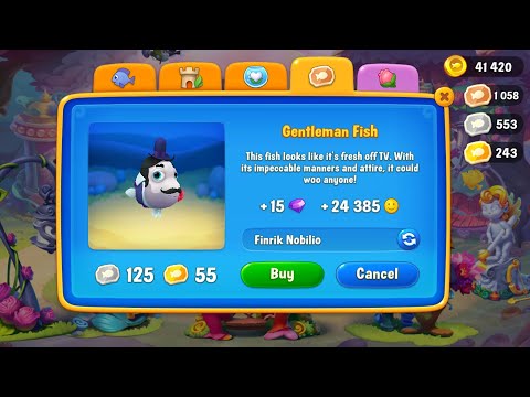 Fishdom I buy Gentleman Fish