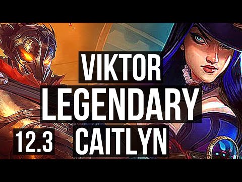 VIKTOR & Pyke vs CAITLYN & Nami (ADC) | Quadra, Legendary, 700+ games, 14/3/8 | EUW Master | 12.3