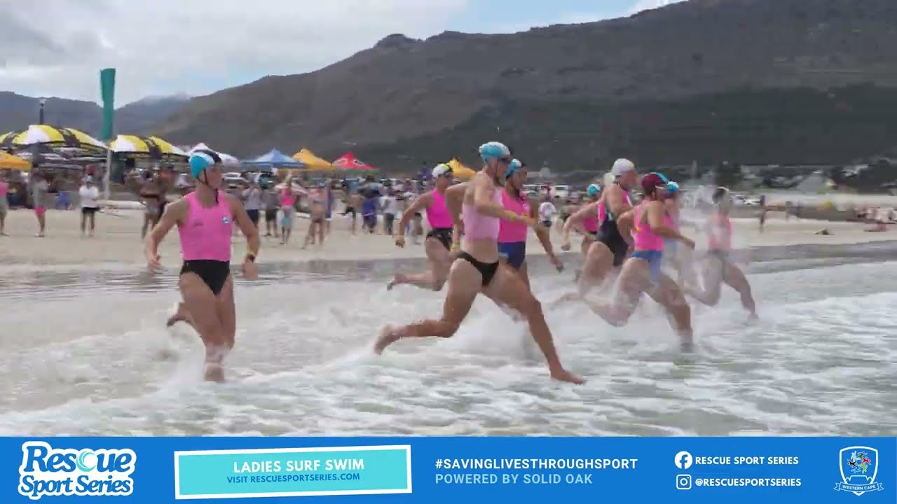 Ladies Swim | Lifesaving Sport | Fish Hoek | Cape Town | Rescue Sport Series