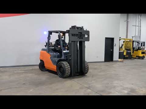 2016 Toyota 8FG45U 10,000lb Pneumatic Diesel Forklift STK 10700