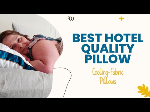 Best Hotel Quality Pillow - Cooling-fabric pillows || Hotel Pillow review || Sleepsia ||