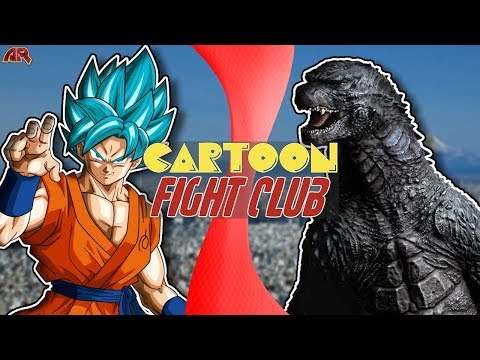 GOKU vs GODZILLA! (Dragon Ball Super vs Godzilla) | Cartoon Fight Club Episode 216 Video