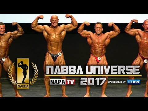 NABBA Mr Universe 2017 - Over 40's Call-out's and Comparisons