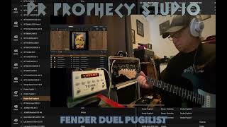 Fender Duel Pugilist for ToneX #tonex #fenderstudio  #pugilist  #drprophecy