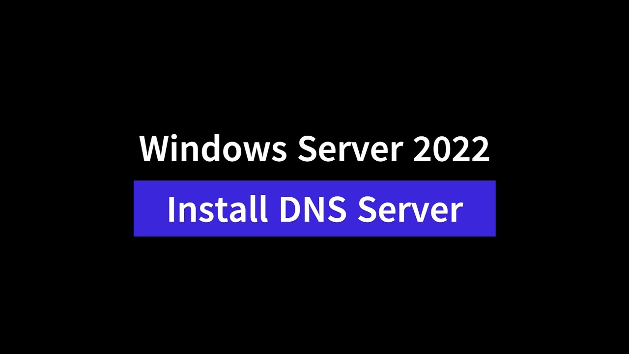 Install DNS Server (Secondary DNS Zone)