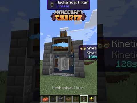 How to Set Up a Mechanical Mixer in the Minecraft Create Mod