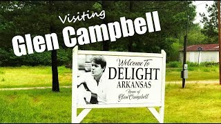 FAMOUS GRAVE - Visiting Singer Glen Campbell At Campbell Cemetery In Delight, Arkansas