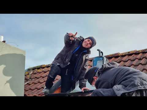 Gauben mit Zink einfassen - Stehfalz - Dachdecker in Colditz