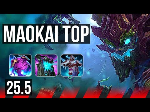 MAOKAI vs TRUNDLE (TOP) | Godlike | KR Diamond | 25.5