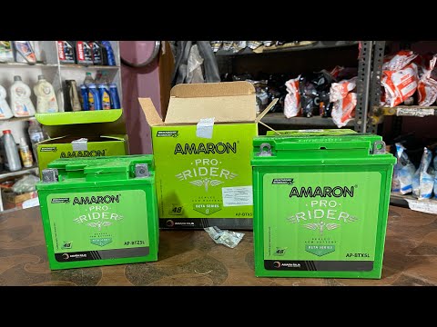 Amaron 4lb bike battery