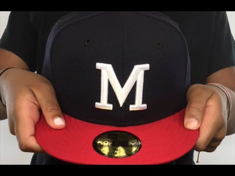 Milwaukee Braves '1965-77 COOPERSTOWN' Fitted Hat by New Era