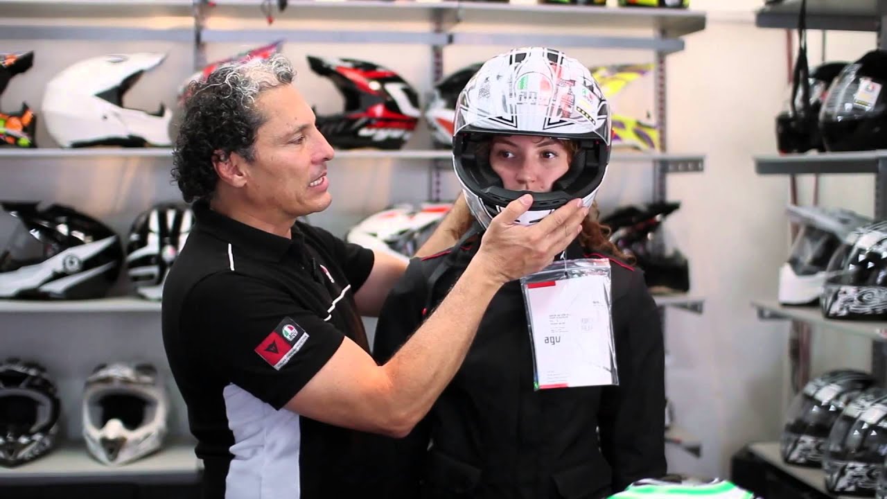 Cúal es la talla de mi casco/The right size of your motorcycle helmet