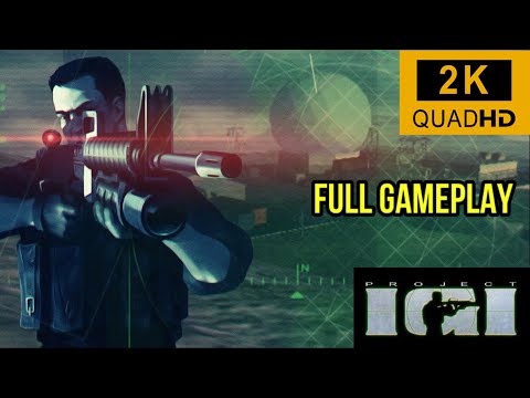 Project IGI 1 Full Game Walkthrough - All Missions (2K 60FPS)