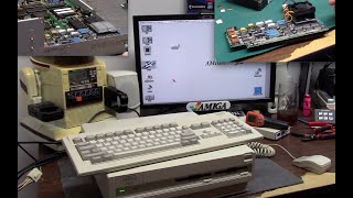 Amiga 3000 3640 recap, cooling and retest