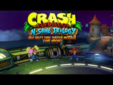 Crash Bandicoot N. Sane Trilogy - Aku Aku's Time Twister Message Gone Wrong!